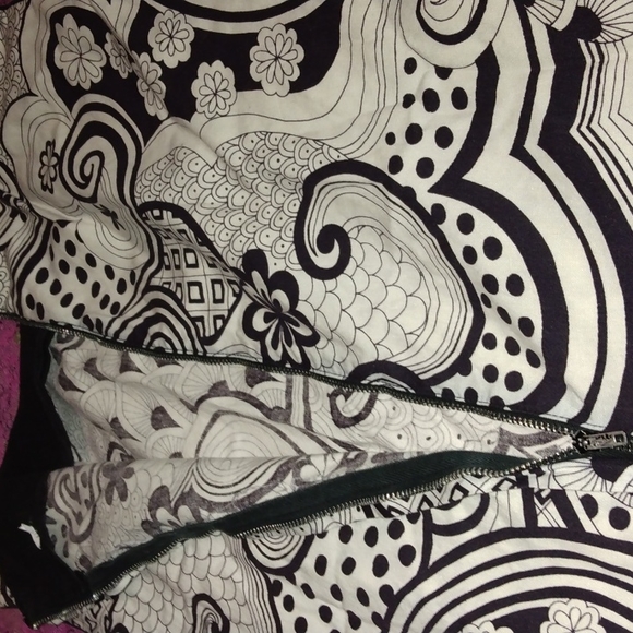 Vtg 1960s paisley mod mini dress - Picture 9 of 16